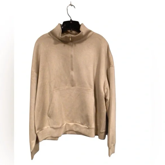 PINSPARK 2 Piece Set Long Sleeve Tracksuit Joggers Sets Half Zip Sweatsuit XL - Picture 3 of 5